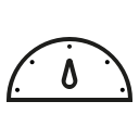dashboard, gauge, meter, speed svg vector icon