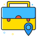 employee, job, location, seeker, unemployee, work svg vector icon
