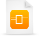 file,document,paper,orange icon