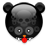 deathbear,black icon