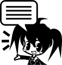 cartoon, chat, japanese, message, smile, tweet, いいね svg vector icon