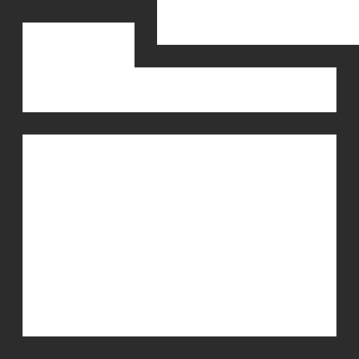 Folder svg vector icon