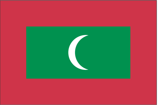 Maldives svg vector icon