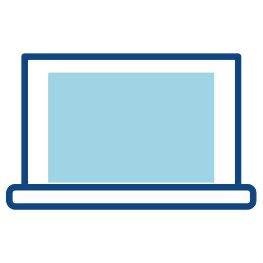Laptop svg vector icon