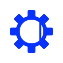cog, gear, options, preferences, setting, working svg vector icon