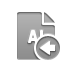 file,format,ai,left icon