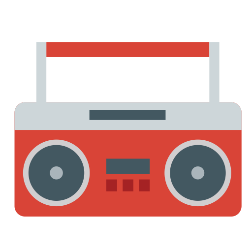 Radio svg vector icon