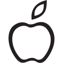 apple, food, fruit, health, healthclub svg vector icon