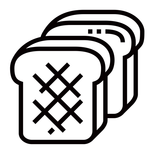 A Slice Of Bread svg vector icon