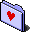 valentine,folder icon