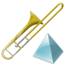 trombone,level,instrument icon