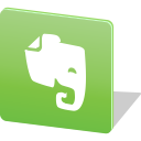 evernote, logo, media, note, share, social svg vector icon