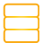 basic, database, yellow icon