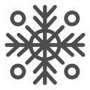 christmas, clouds, cold, sky, snow, snowflake, winter svg vector icon