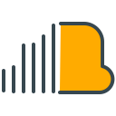 audio, media, music, social, sound, soundcloud svg vector icon