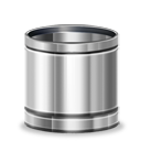 trash,empty,blank,recycle bin icon