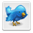 bird, blue, button, file, twitter icon