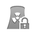 nuclear,power,plant,lock,open icon