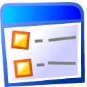 detailed, view icon