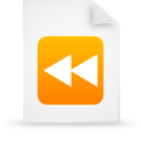 file,document,paper,orange icon