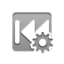 first,gear icon