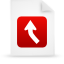 file,document,paper,red icon