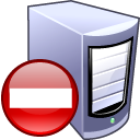 remove,server,computer,delete,del icon