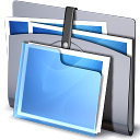 folder, folders, strap icon
