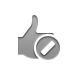 hand,thumbsup,cancel icon