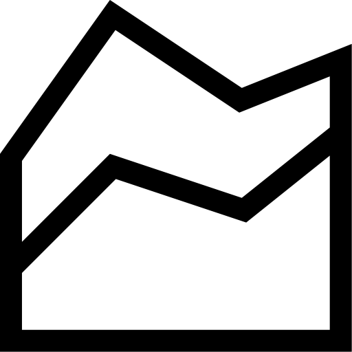 Area Map svg vector icon