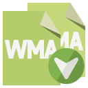 file,format,wma,down icon