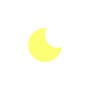 moon svg vector icon
