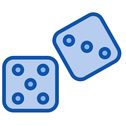 Dice svg vector icon