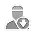 nurse,down icon