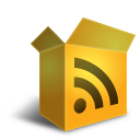 box, feed, orange, rss icon