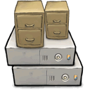 file,cabinet,server icon