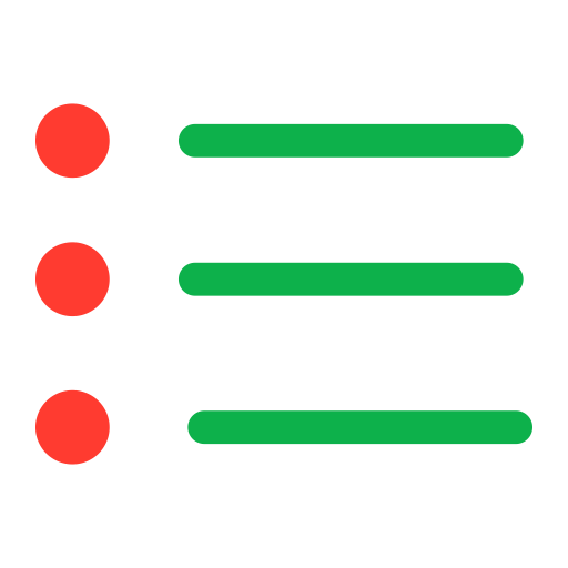 Menu svg vector icon