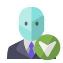 admin,down icon