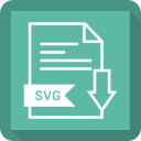 document, file, format, svg file svg vector icon