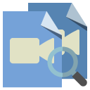 file,type,video,zoom icon