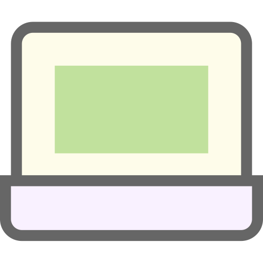 Macbook svg vector icon