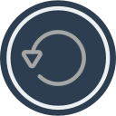 audio, media, media player, music, reload, video player svg vector icon