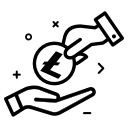 coin, crypto, cryptocurrency, currency, lite, money svg vector icon