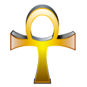 egyptian,cross icon