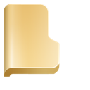folder, front icon
