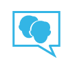 chat,multi icon