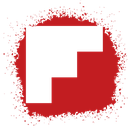 colour, flipboard, media, set, social, spray icon
