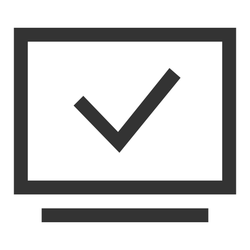 On Line svg vector icon