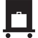 doorman, help, hotel, luggage, services svg vector icon