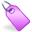 purple, tag icon